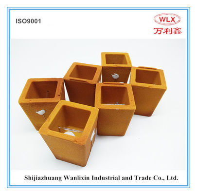 Квадратный тип чашка термального анализа Preconditioned дуктильного литого железа поставщик