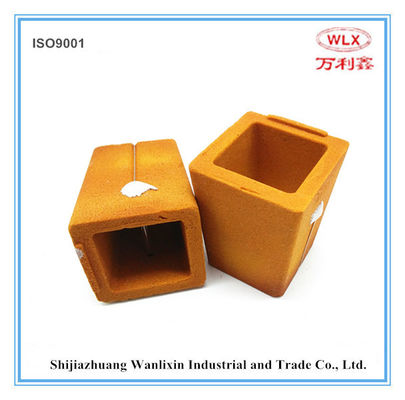 Затрачиваемая квадратная чашка углерода термального анализа для CE-метра (анализатор углерода и кремния) поставщик